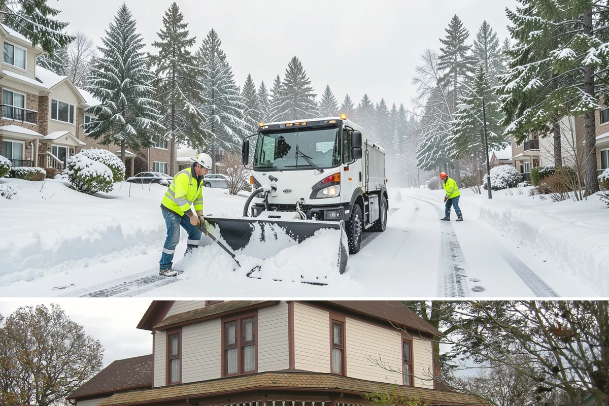 Bank Parking Lot Snow Removal in Sumner, Pierce County, WA - Bank lots across Western Washington need the most winter attention from December through February, when morning freezes meet...
