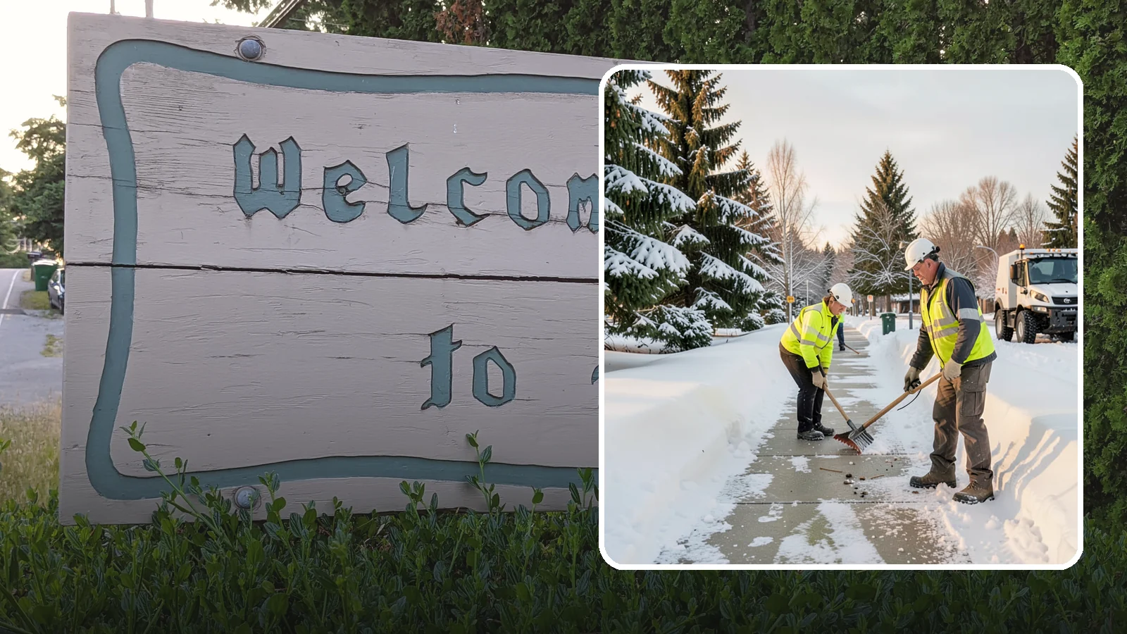 Bank Sidewalk Clearing in Brier, Snohomish County, WA - Branch-entrance sidewalk clearing for Western Washington banks, keeping lobby approaches and ATM vestibule walks safe for...