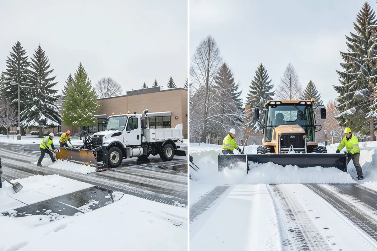 Bank Sidewalk Clearing in Granite Falls, Snohomish County, WA - Clear the lobby entrance and walk before the branch opens