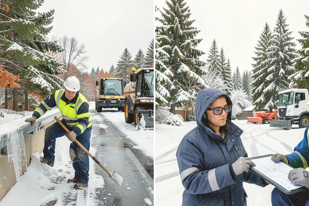 Bank Sidewalk Clearing in Index, Snohomish County, WA - Clear the lobby entrance and walk before the branch opens