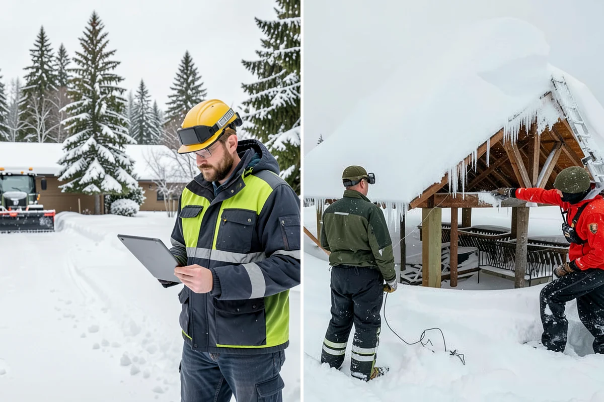 Bank Sidewalk Clearing in Normandy Park, King County, WA - Clear the lobby entrance and walk before the branch opens