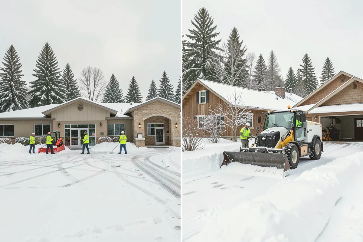Bank Sidewalk Clearing in Snohomish, Snohomish County, WA - Clear the lobby entrance and walk before the branch opens
