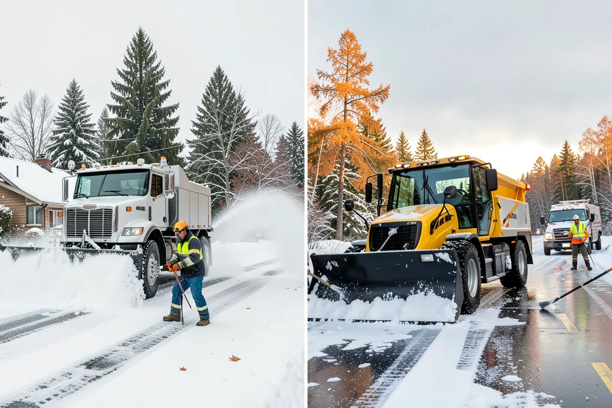 Bank Sidewalk Clearing in Snoqualmie, King County, WA - Clear the lobby entrance and walk before the branch opens