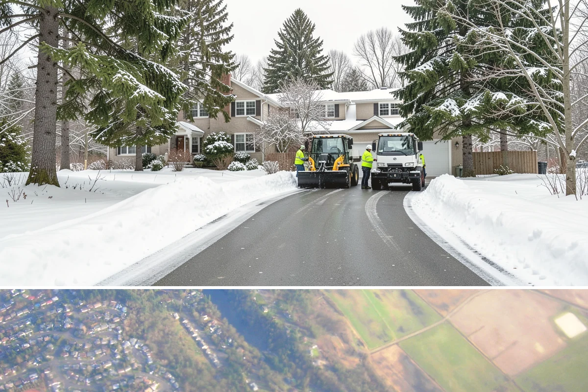 Bank Snow Plowing in Algona, King County, WA - Set up service before winter so your lobby, drive-through, and ATM stay open every day.