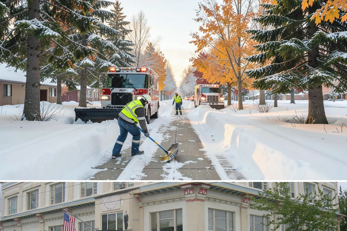 Bank Snow Plowing in Anacortes, Skagit County, WA - Set up service before winter so your lobby, drive-through, and ATM stay open every day.