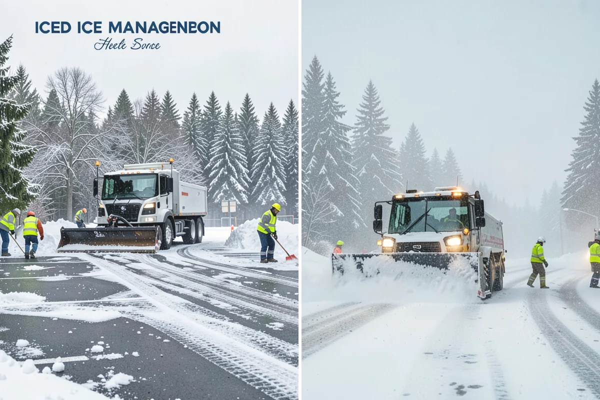 Bank Snow Plowing in Black Diamond, King County, WA - Confirm banking hours and mark the drive-through and ATM as priorities