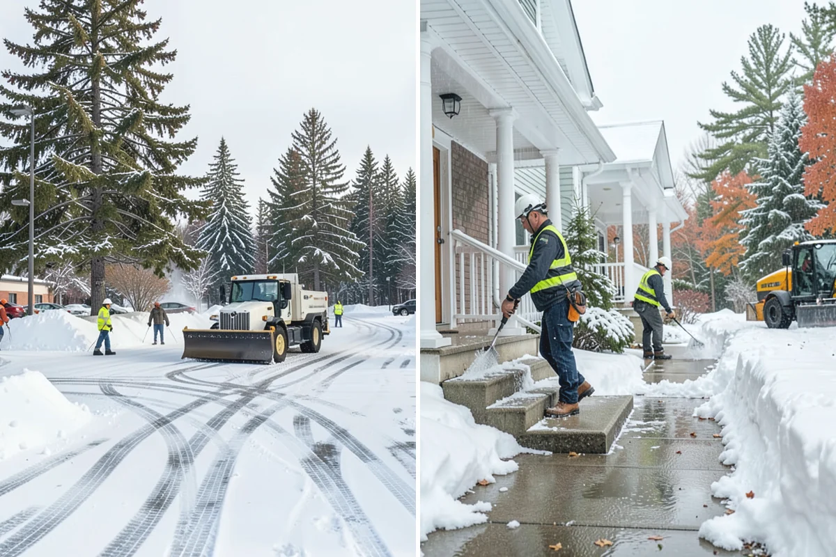 Bank Snow Plowing in Coupeville, Island County, WA - Confirm banking hours and mark the drive-through and ATM as priorities
