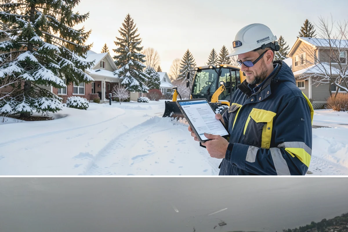 Bank Snow Plowing in Des Moines, King County, WA - Set up service before winter so your lobby, drive-through, and ATM stay open every day.
