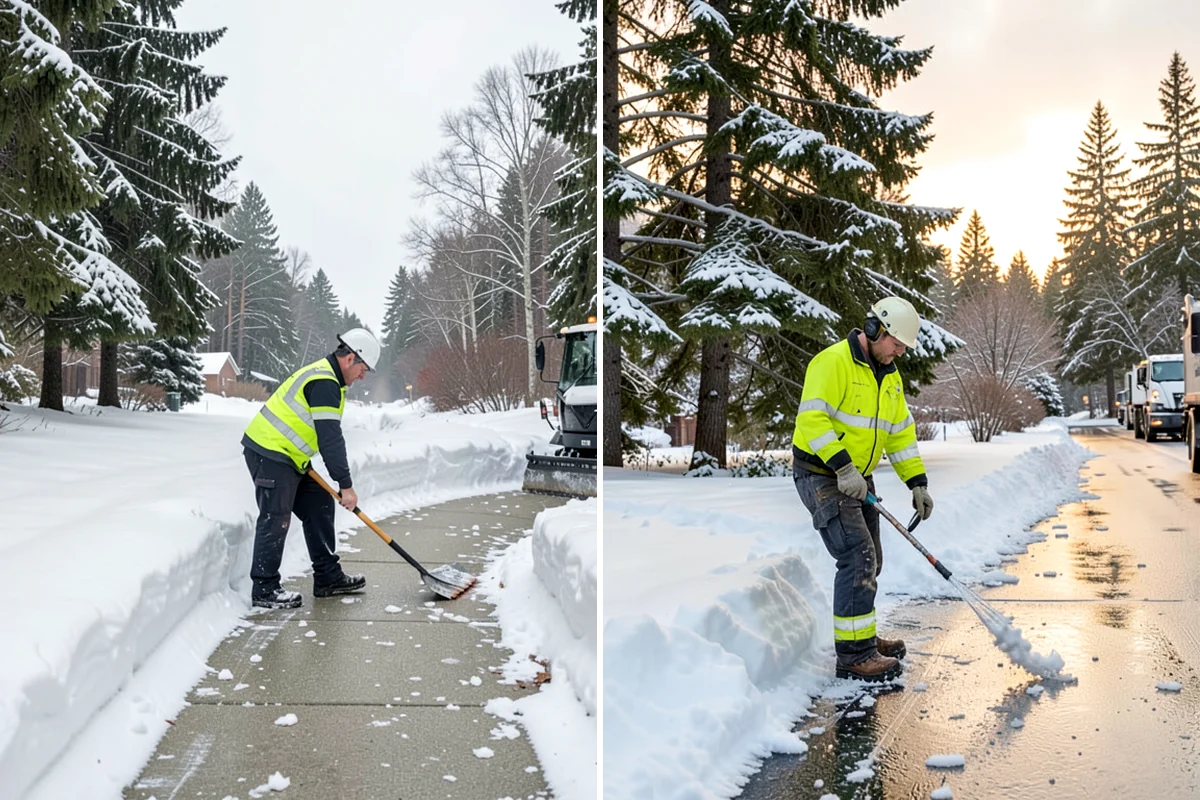 Bank Snow Plowing in DuPont, Pierce County, WA - Confirm banking hours and mark the drive-through and ATM as priorities