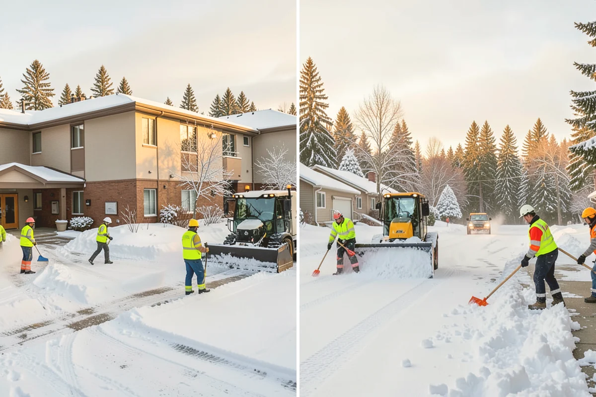 Bank Snow Plowing in Eatonville, Pierce County, WA - Confirm banking hours and mark the drive-through and ATM as priorities