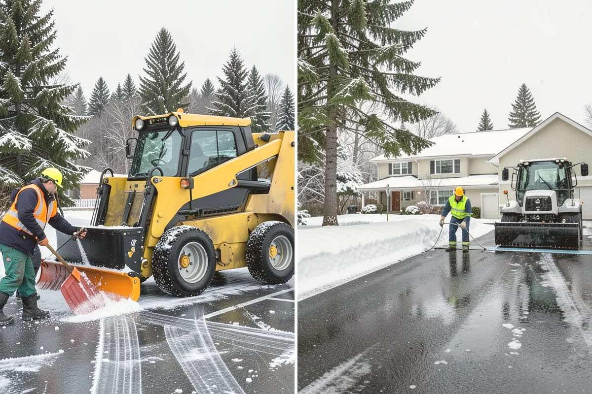 Bank Snow Plowing in Fife, Pierce County, WA - Confirm banking hours and mark the drive-through and ATM as priorities