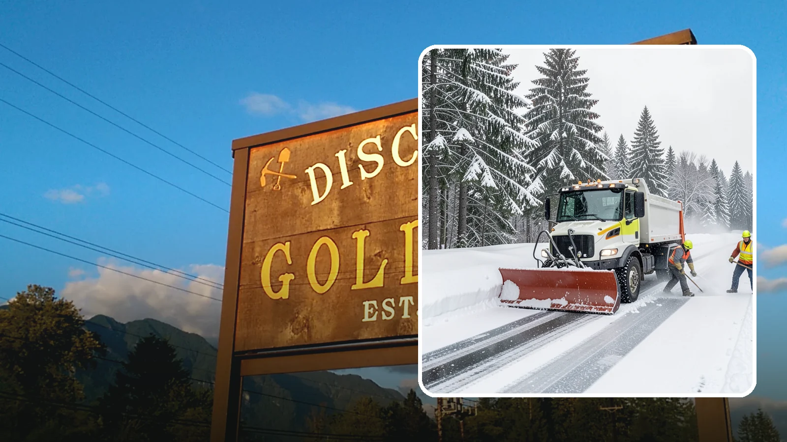 Bank Snow Plowing in Gold Bar, Snohomish County, WA - We plow bank lots, drive-through lanes, and ATM approaches before open so customers transact safely all day.