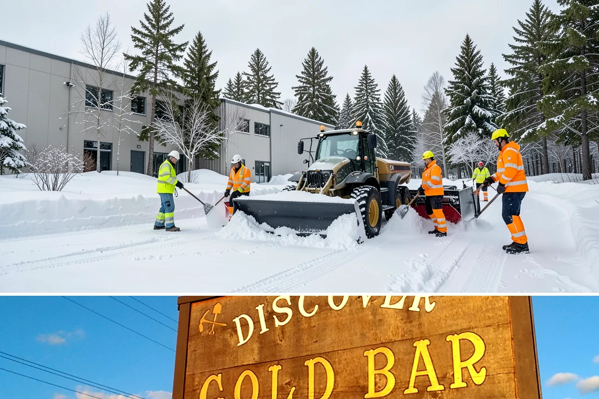Bank Snow Plowing in Gold Bar, Snohomish County, WA - Set up service before winter so your lobby, drive-through, and ATM stay open every day.
