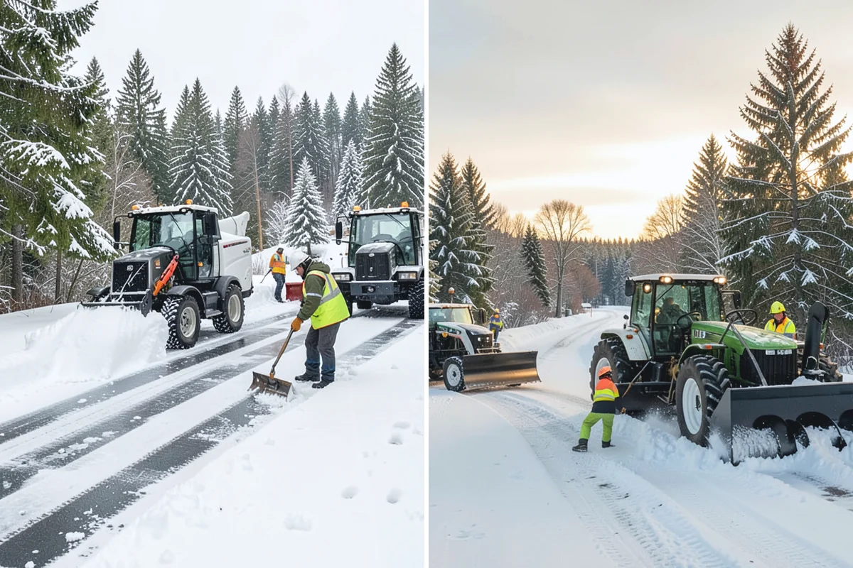 Bank Snow Plowing in Hamilton, Skagit County, WA - Confirm banking hours and mark the drive-through and ATM as priorities