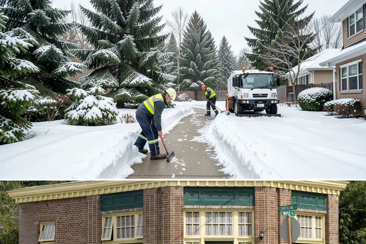 Bank Snow Plowing in Hamilton, Skagit County, WA - Set up service before winter so your lobby, drive-through, and ATM stay open every day.