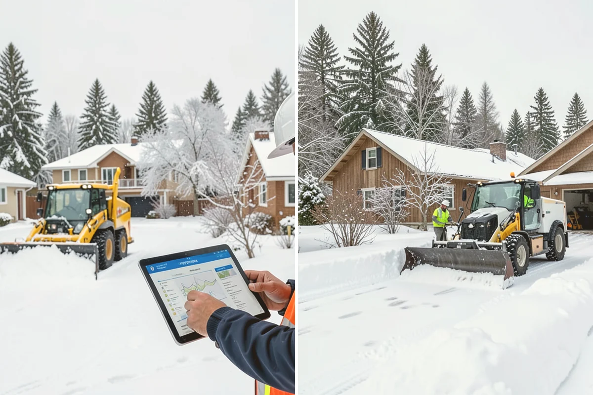 Bank Snow Plowing in Kirkland, King County, WA - Confirm banking hours and mark the drive-through and ATM as priorities