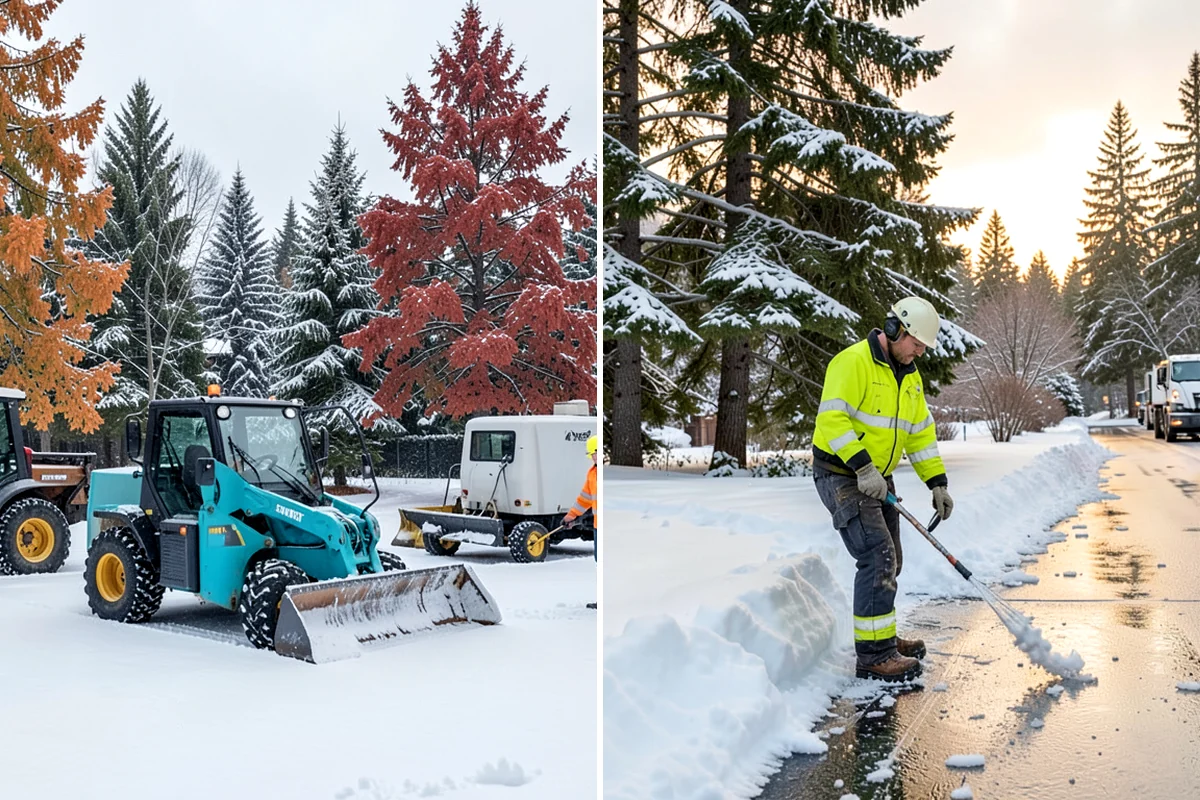 Bank Snow Plowing in Lakewood, Pierce County, WA - Confirm banking hours and mark the drive-through and ATM as priorities