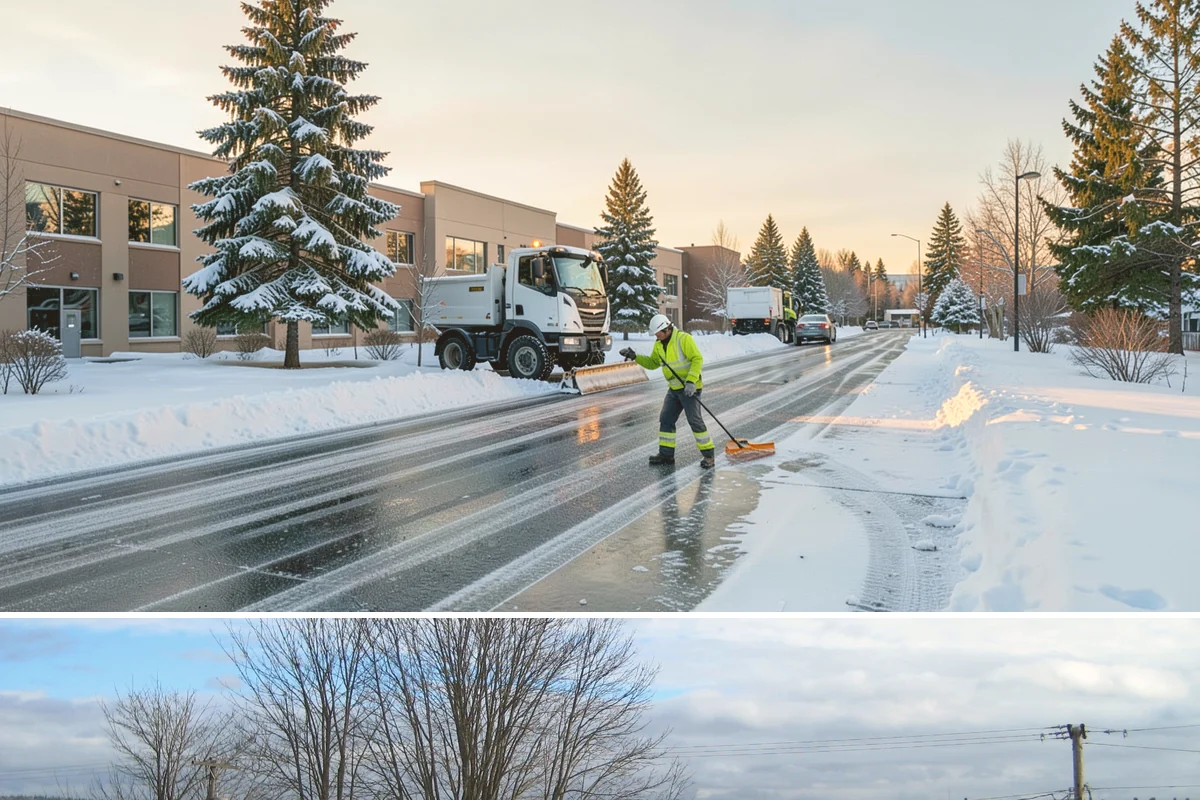 Bank Snow Plowing in Langley, Island County, WA - Set up service before winter so your lobby, drive-through, and ATM stay open every day.