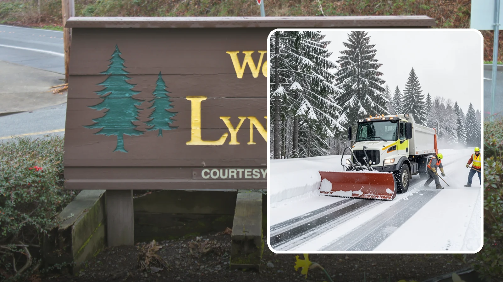 Bank Snow Plowing in Lynnwood, Snohomish County, WA - We plow bank lots, drive-through lanes, and ATM approaches before open so customers transact safely all day.