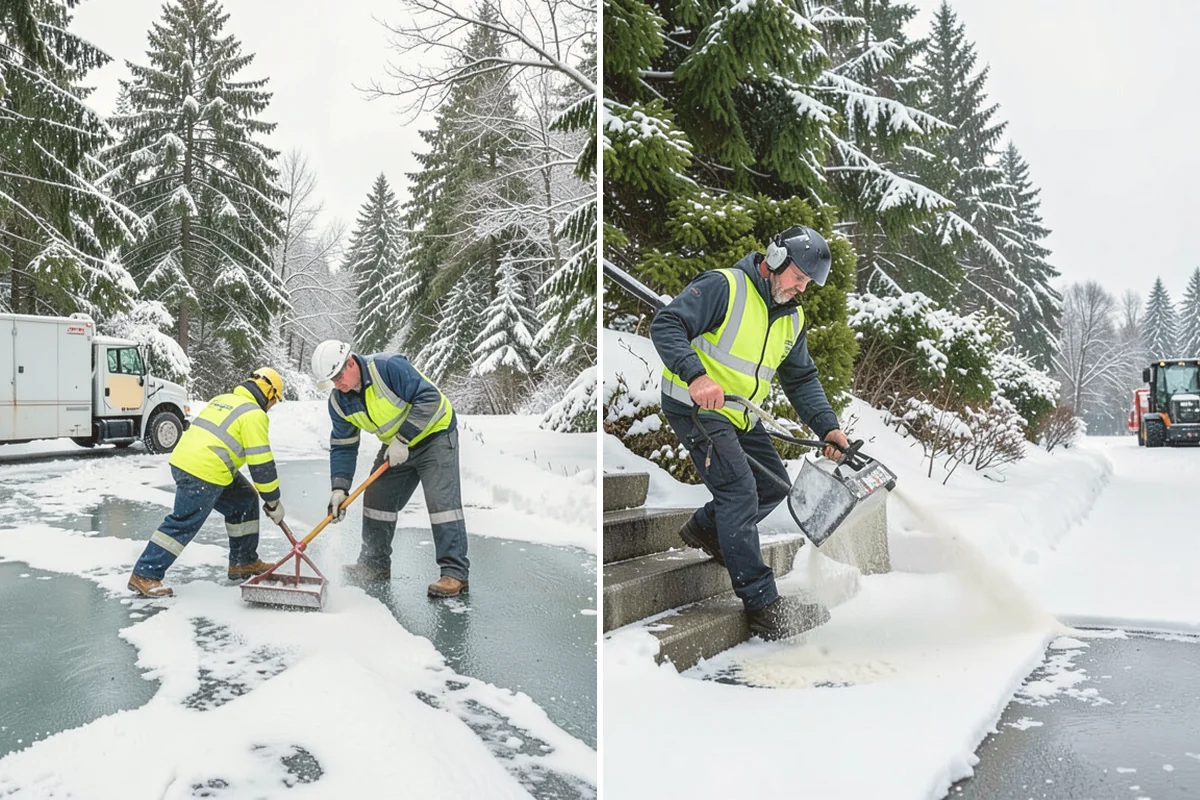 Bank Snow Plowing in Lynnwood, Snohomish County, WA - Confirm banking hours and mark the drive-through and ATM as priorities