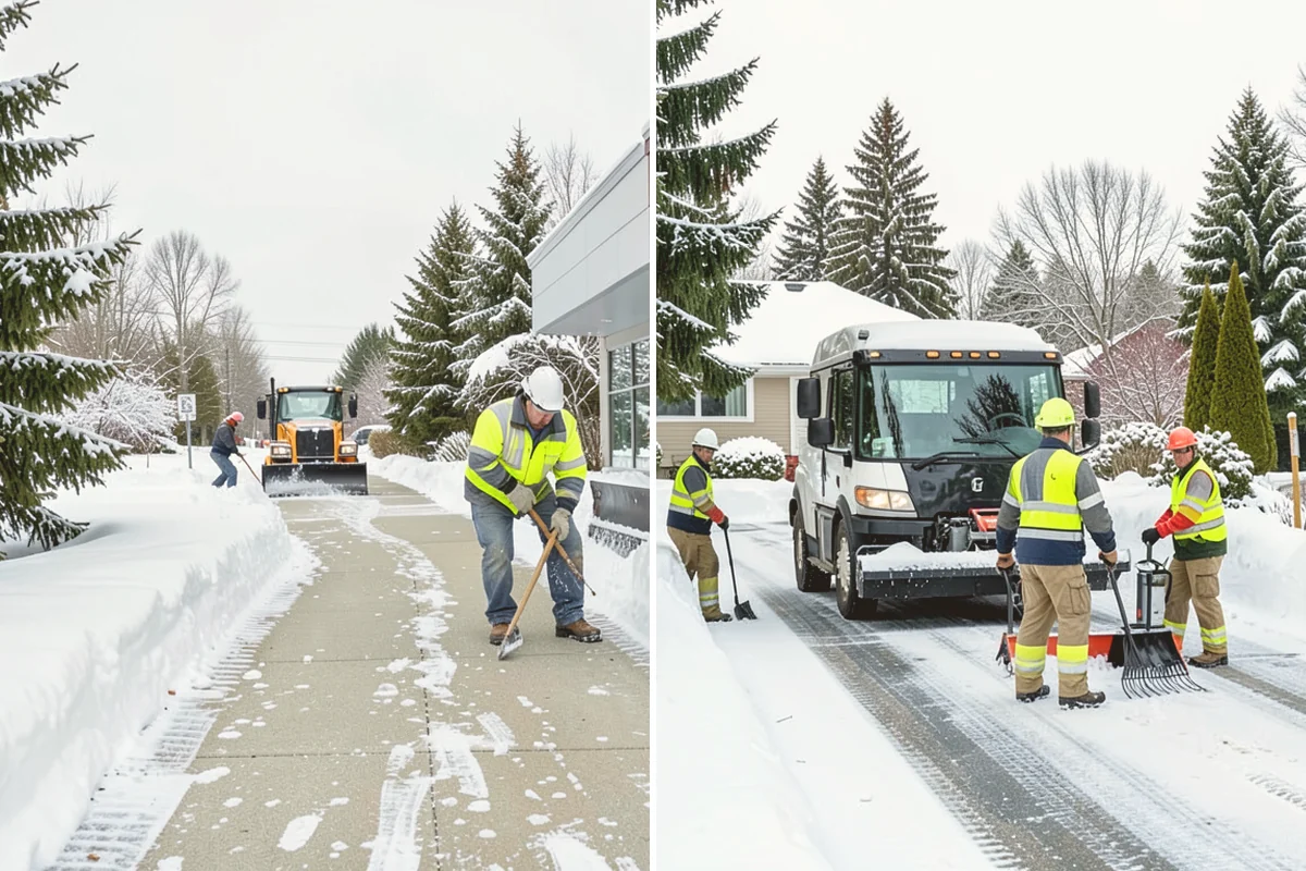 Bank Snow Plowing in Snohomish, Snohomish County, WA - Confirm banking hours and mark the drive-through and ATM as priorities