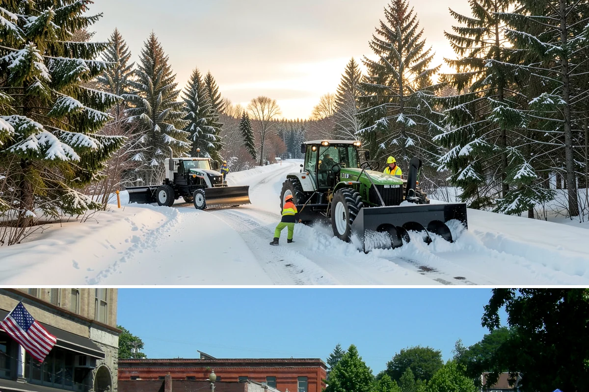 Bank Snow Plowing in Snohomish, Snohomish County, WA - Set up service before winter so your lobby, drive-through, and ATM stay open every day.