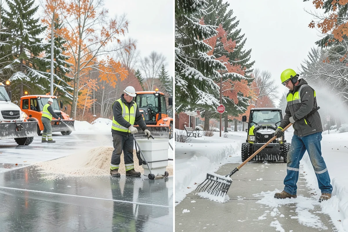 Bank Snow Plowing in University Place, Pierce County, WA - Confirm banking hours and mark the drive-through and ATM as priorities