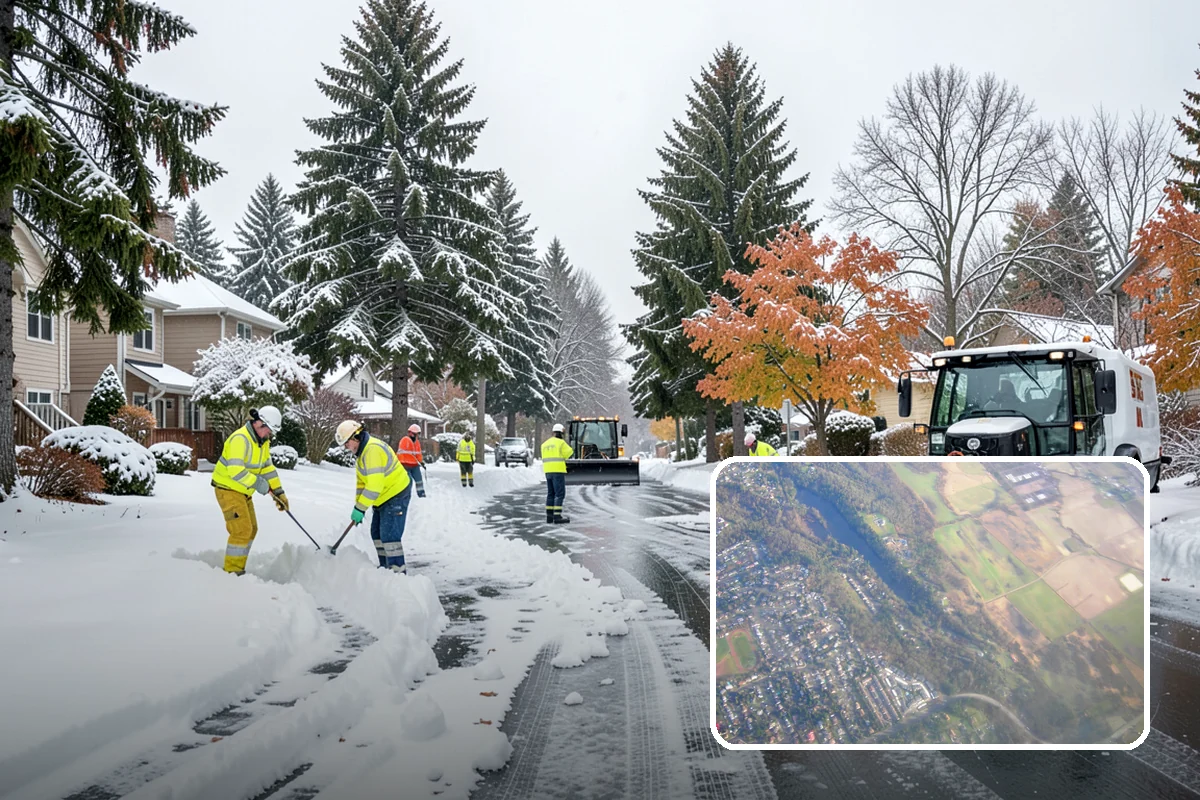 Beet Juice Deicer Application in Algona, King County, WA - Extends brine's effective range into colder temperatures
