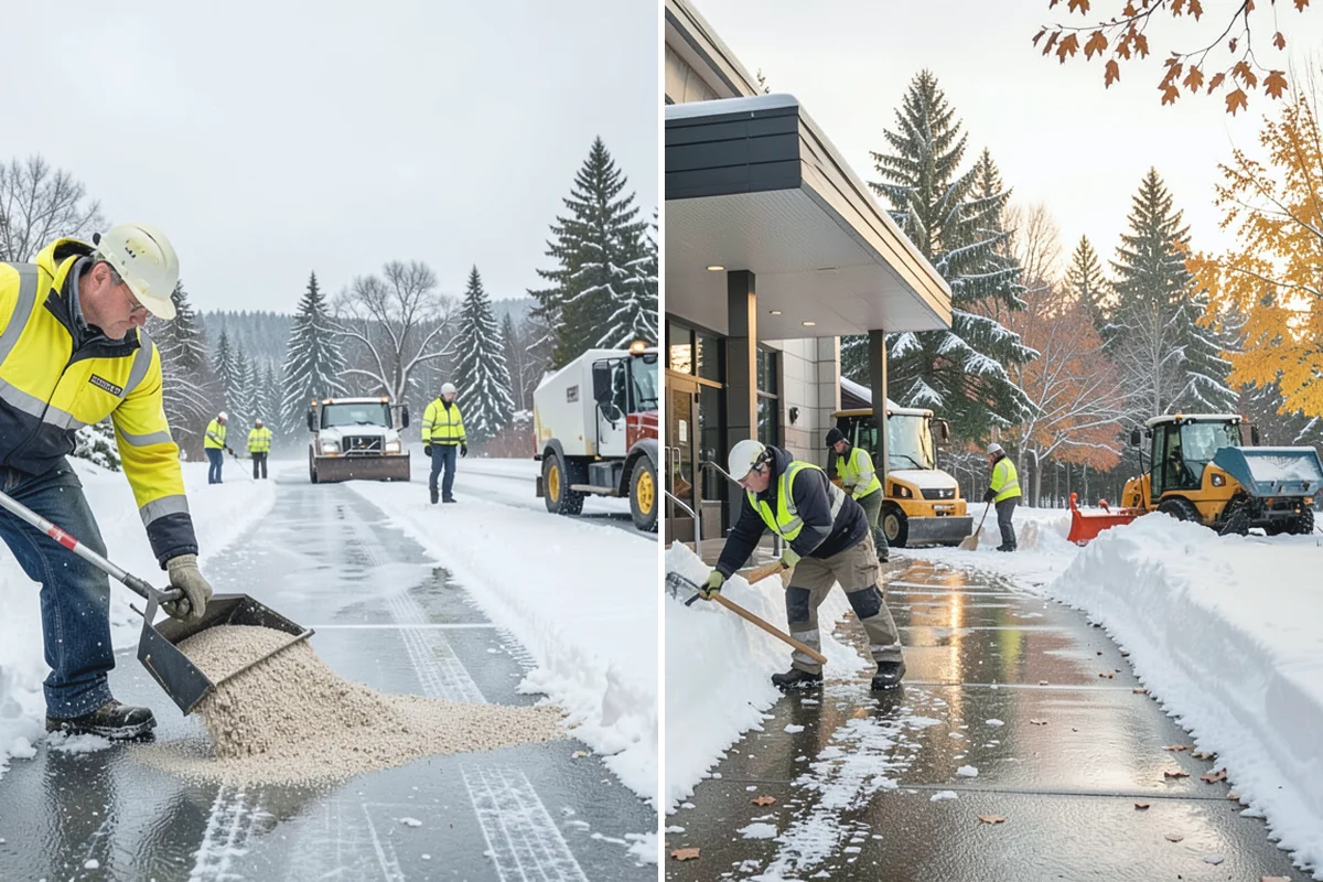 Beet Juice Deicer Application in Auburn, King County, WA - Blend beet juice additive into salt brine at the target ratio