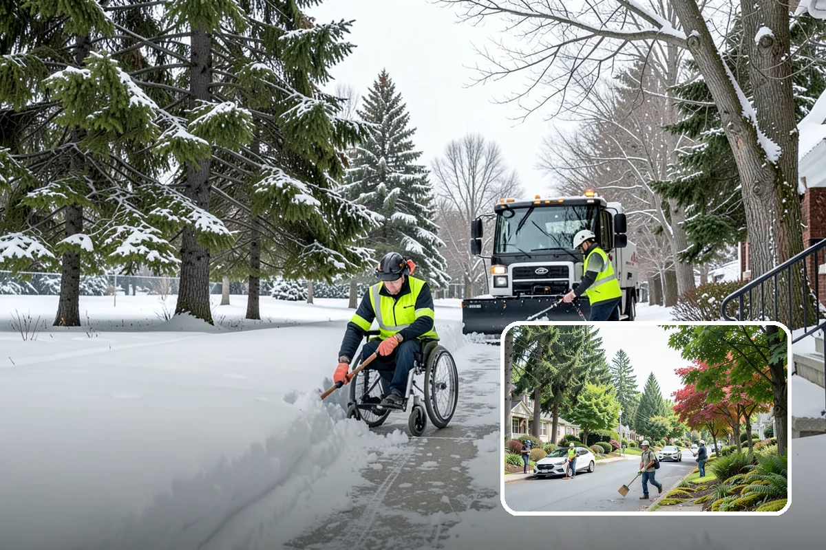 Beet Juice Deicer Application in Beaux Arts Village, King County, WA - Extends brine's effective range into colder temperatures