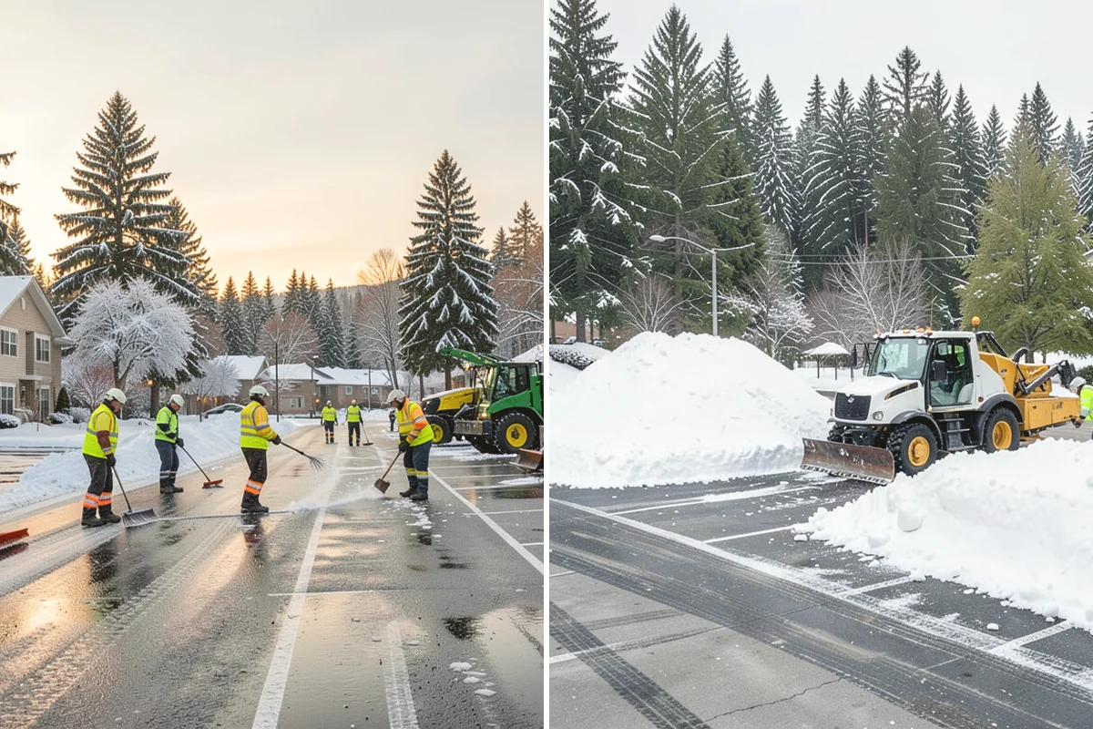 Beet Juice Deicer Application in Black Diamond, King County, WA - Blend beet juice additive into salt brine at the target ratio