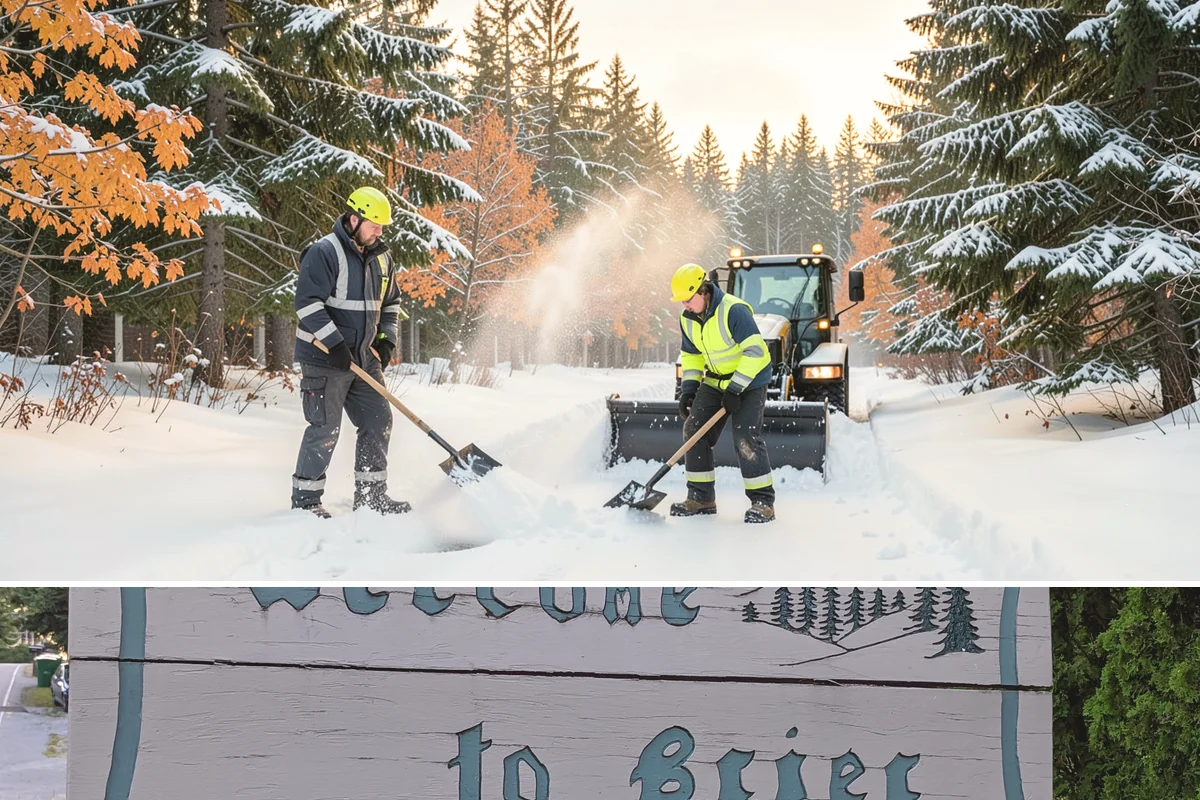 Beet Juice Deicer Application in Brier, Snohomish County, WA - Beet juice brine blends are applied ahead of colder freeze events, most often December through January.