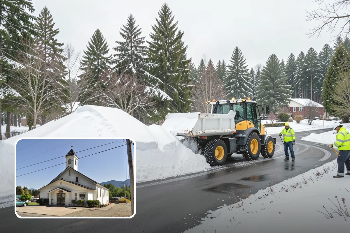 Beet Juice Deicer Application in Concrete, Skagit County, WA - Extends brine's effective range into colder temperatures