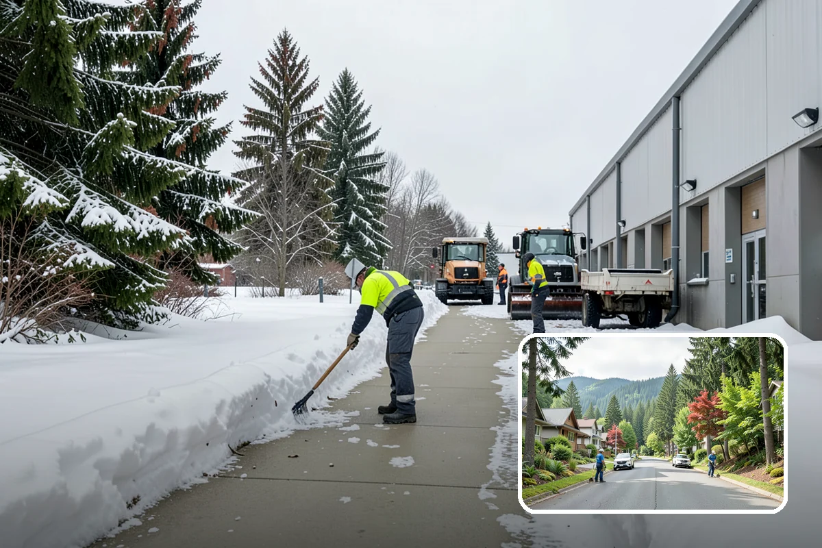 Beet Juice Deicer Application in Darrington, Snohomish County, WA - Extends brine's effective range into colder temperatures