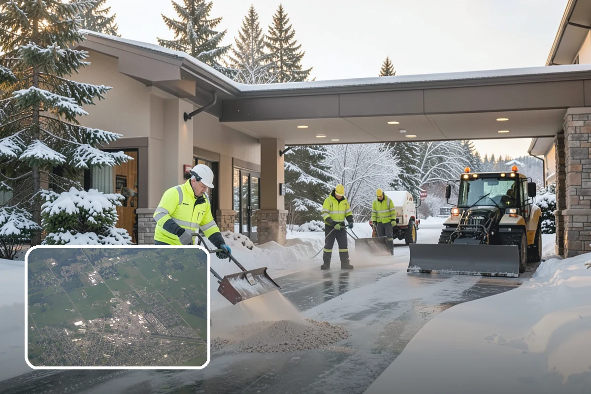 Beet Juice Deicer Application in Enumclaw, King County, WA - Extends brine's effective range into colder temperatures