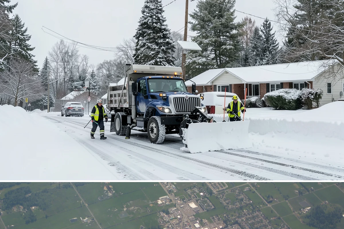 Beet Juice Deicer Application in Enumclaw, King County, WA - Beet juice brine blends are applied ahead of colder freeze events, most often December through January.