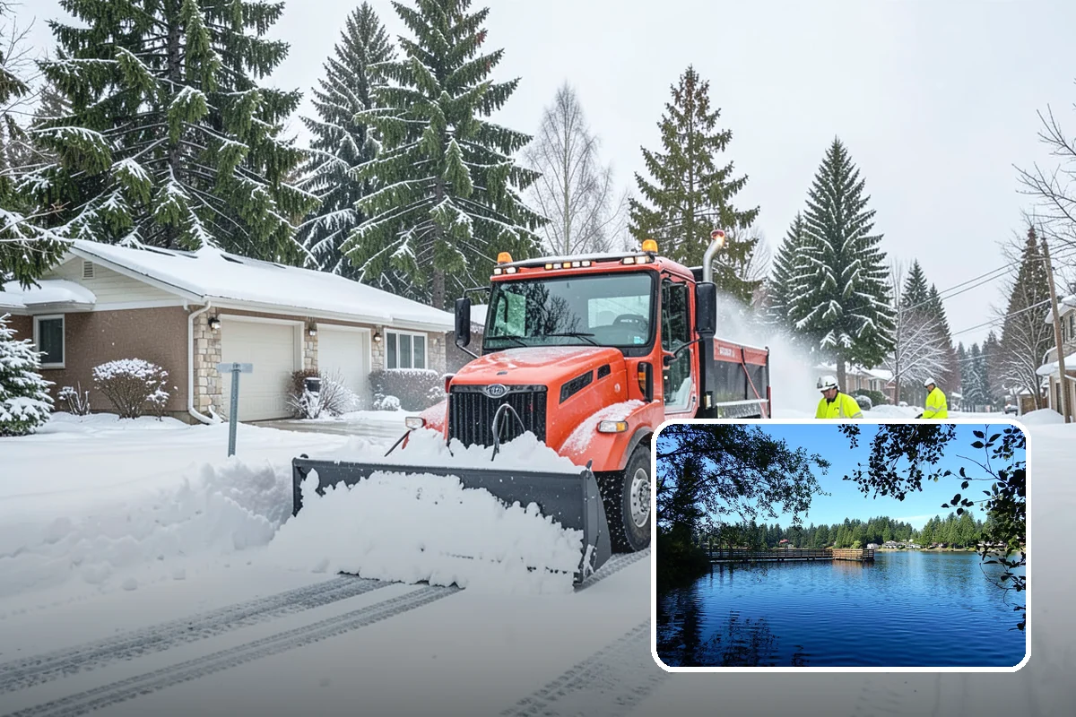 Beet Juice Deicer Application in Federal Way, King County, WA - Extends brine's effective range into colder temperatures