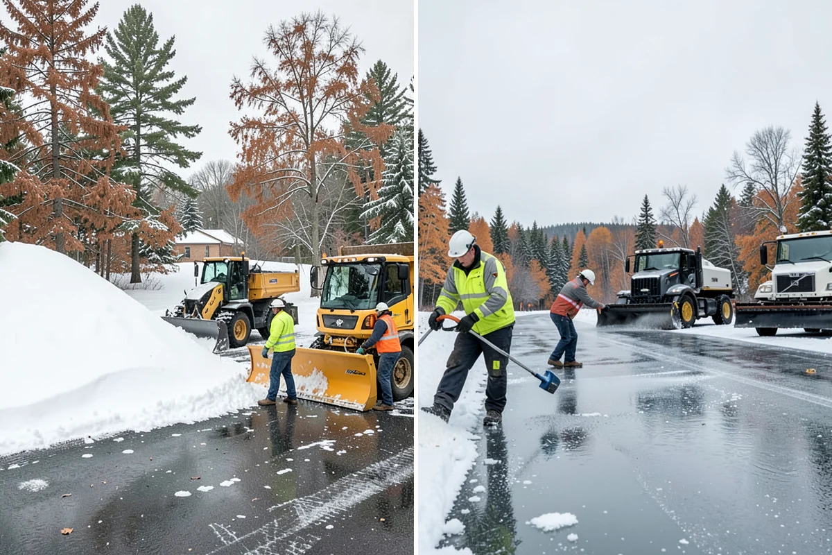 Beet Juice Deicer Application in Federal Way, King County, WA - Blend beet juice additive into salt brine at the target ratio