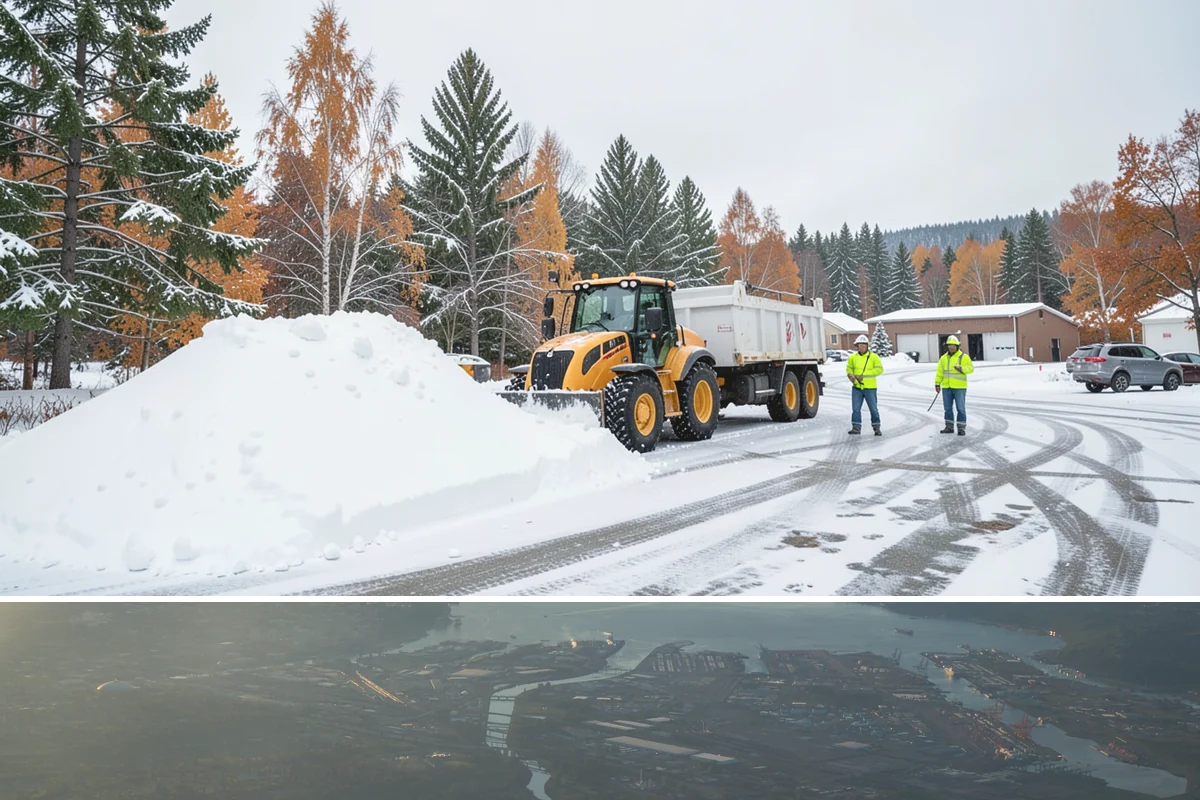Beet Juice Deicer Application in Fife, Pierce County, WA - Beet juice brine blends are applied ahead of colder freeze events, most often December through January.