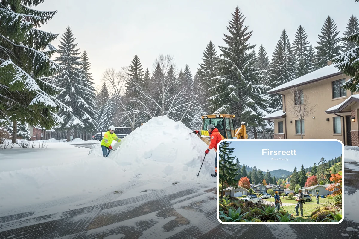 Beet Juice Deicer Application in Fircrest, Pierce County, WA - Extends brine's effective range into colder temperatures