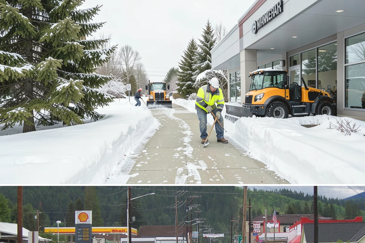 Beet Juice Deicer Application in Granite Falls, Snohomish County, WA - Beet juice brine blends are applied ahead of colder freeze events, most often December through January.