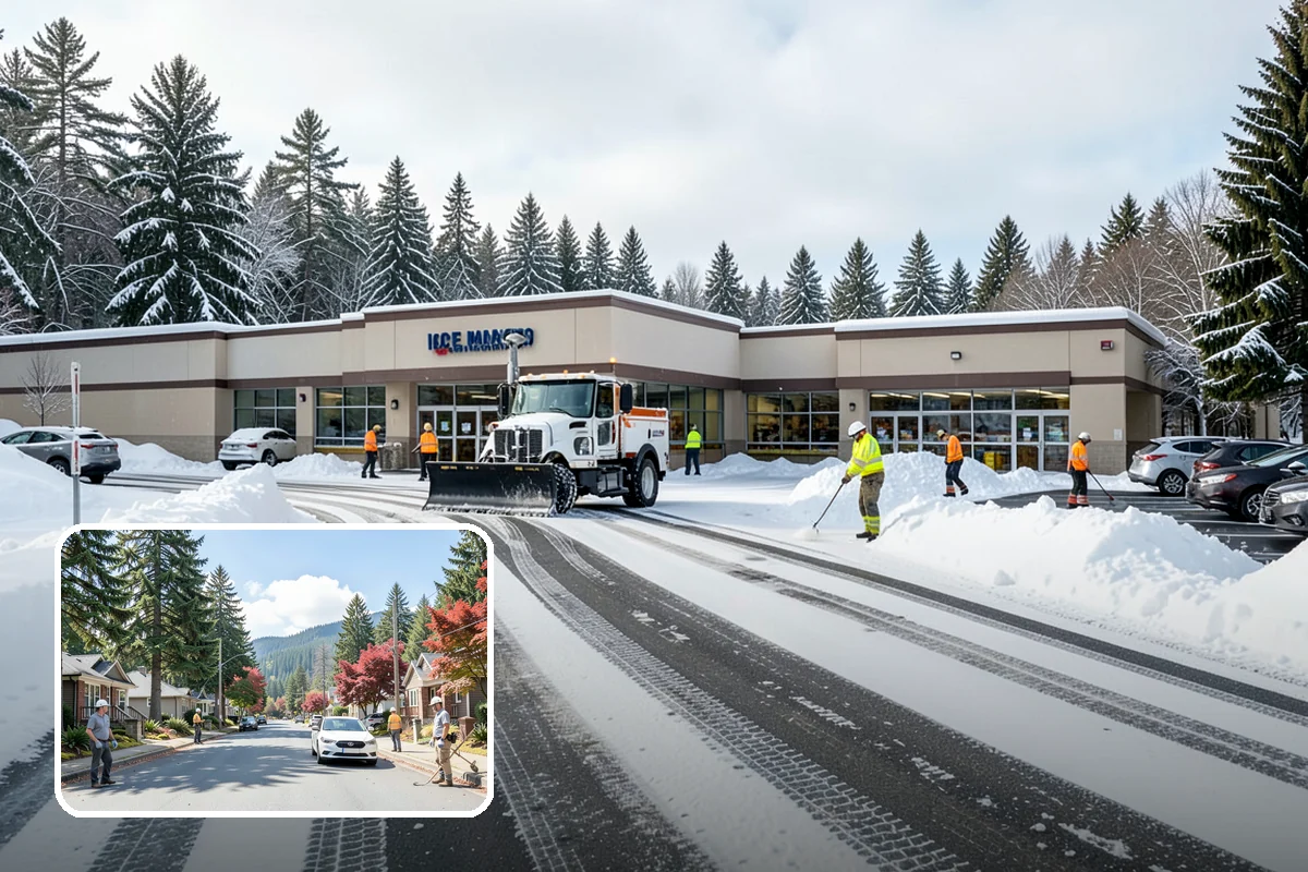 Beet Juice Deicer Application in Hunts Point, King County, WA - Extends brine's effective range into colder temperatures