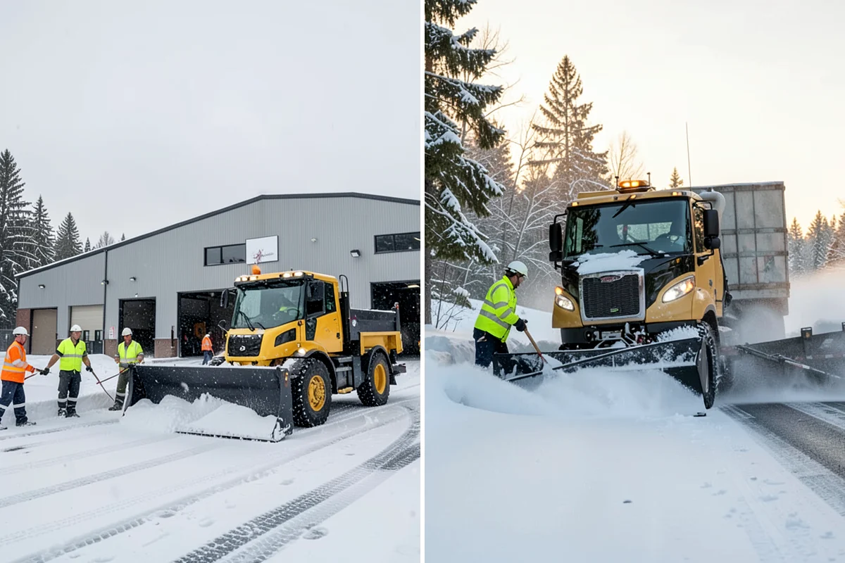 Beet Juice Deicer Application in Hunts Point, King County, WA - Blend beet juice additive into salt brine at the target ratio