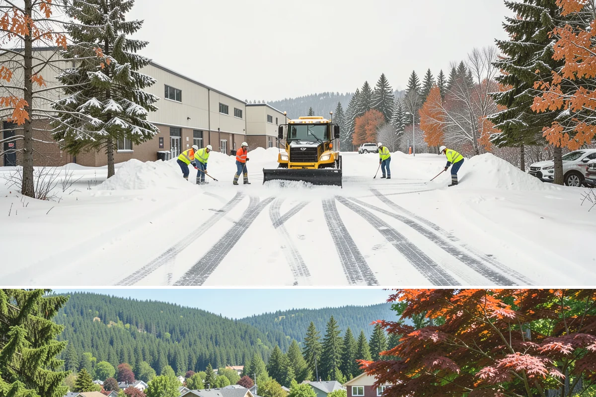 Beet Juice Deicer Application in Index, Snohomish County, WA - Beet juice brine blends are applied ahead of colder freeze events, most often December through January.