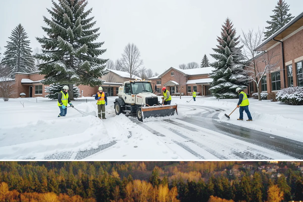 Beet Juice Deicer Application in Kenmore, King County, WA - Beet juice brine blends are applied ahead of colder freeze events, most often December through January.