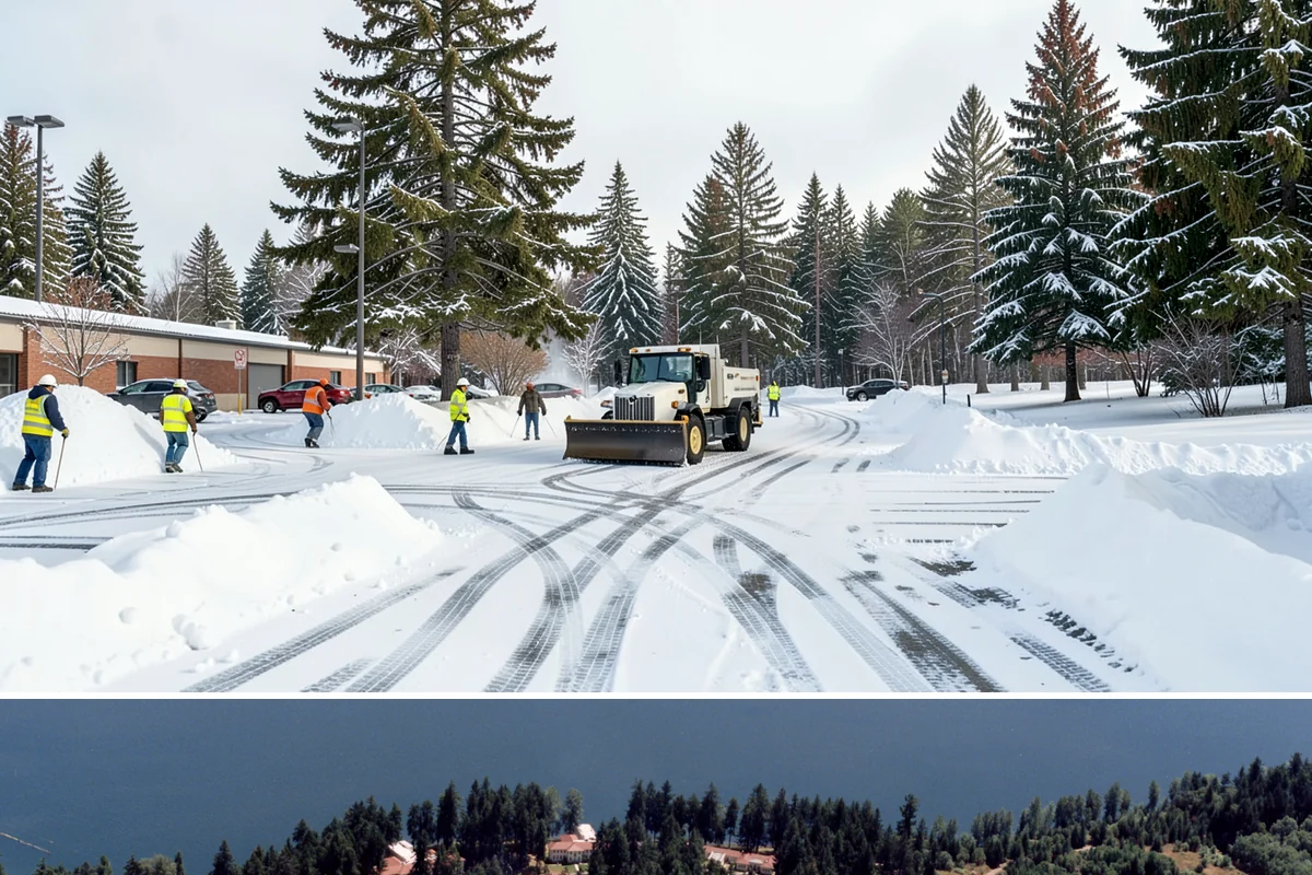 Beet Juice Deicer Application in Lakewood, Pierce County, WA - Beet juice brine blends are applied ahead of colder freeze events, most often December through January.