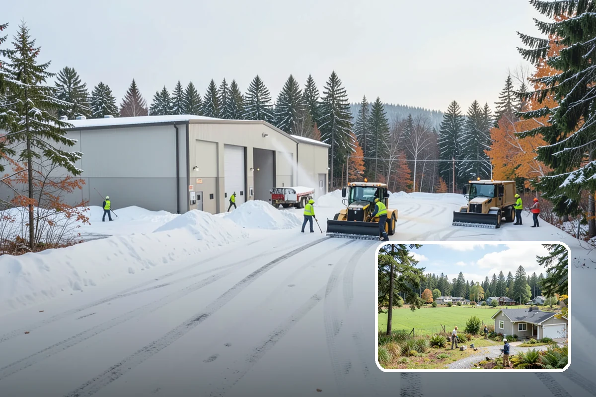 Beet Juice Deicer Application in Lyman, Skagit County, WA - Extends brine's effective range into colder temperatures