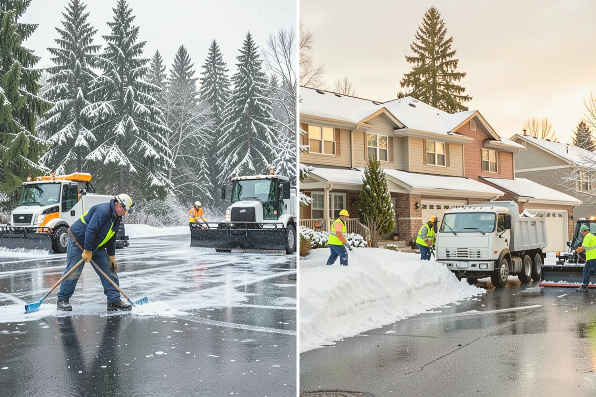 Beet Juice Deicer Application in Lynnwood, Snohomish County, WA - Blend beet juice additive into salt brine at the target ratio