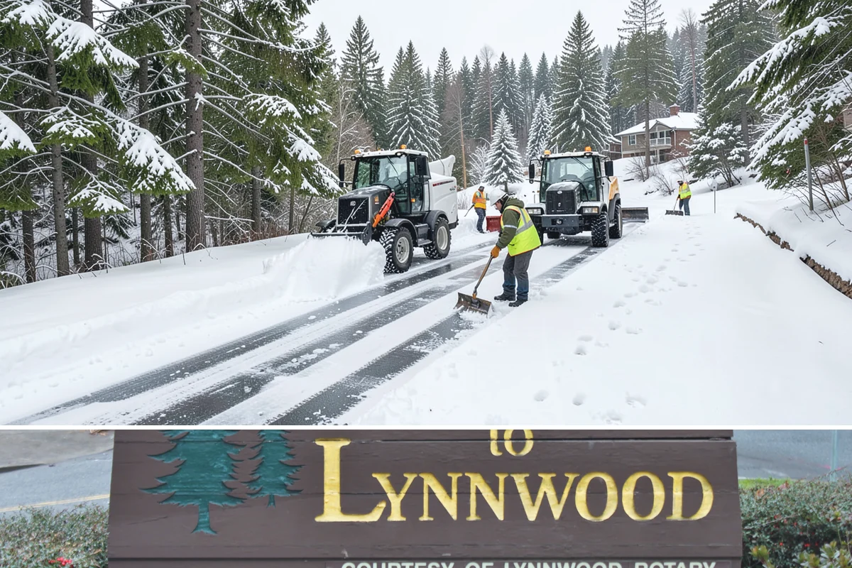 Beet Juice Deicer Application in Lynnwood, Snohomish County, WA - Beet juice brine blends are applied ahead of colder freeze events, most often December through January.
