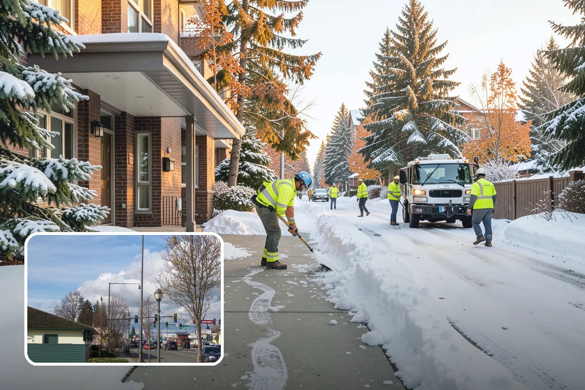 Beet Juice Deicer Application in Marysville, Snohomish County, WA - Extends brine's effective range into colder temperatures